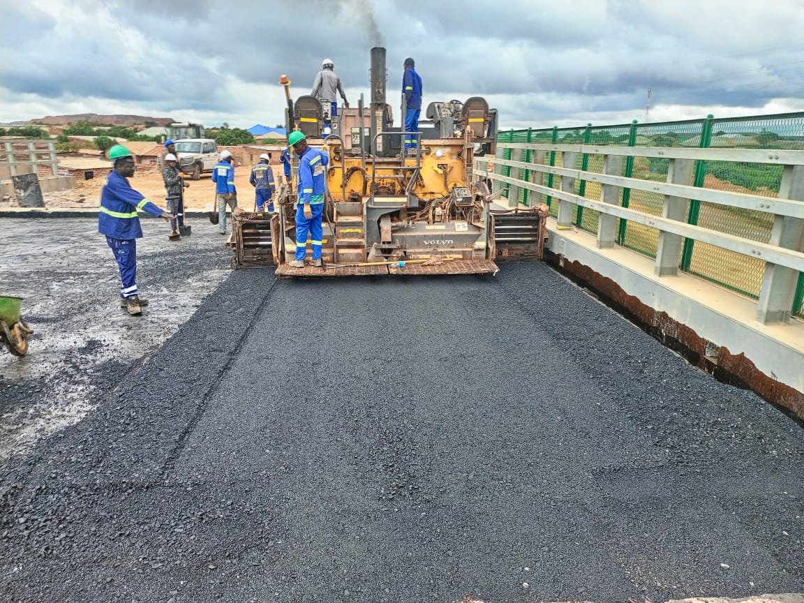 Asphalte — chantier MUSKA Engineering