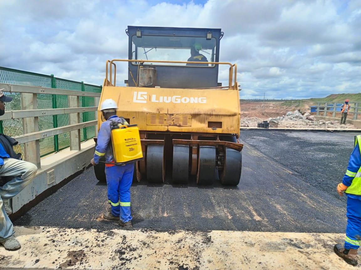 Asphalte — chantier MUSKA Engineering