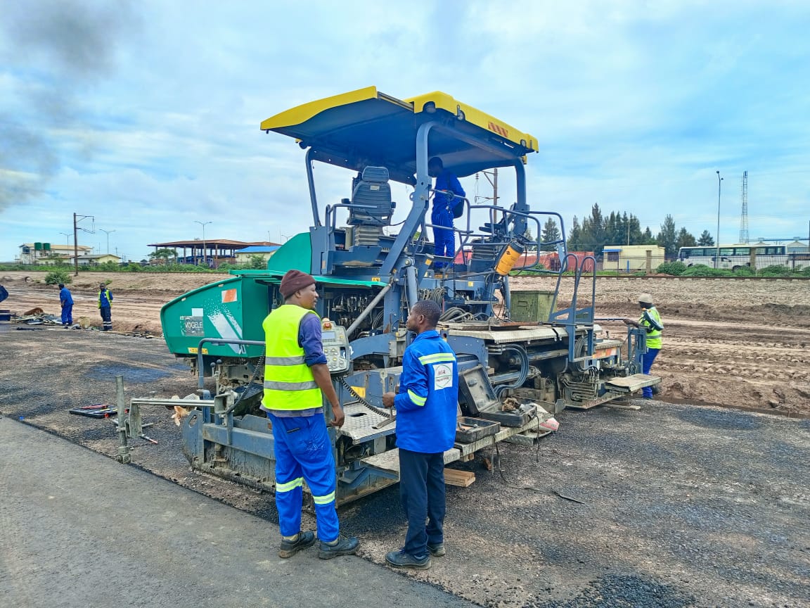 Asphalte — chantier MUSKA Engineering