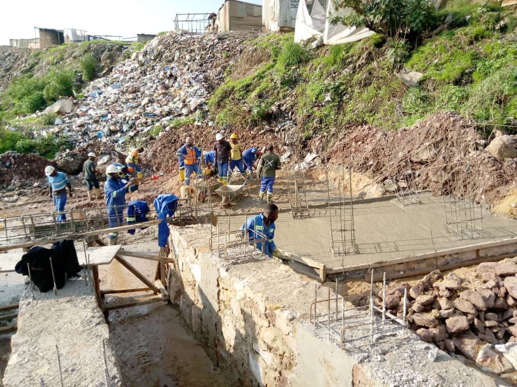 Béton — chantier MUSKA Engineering