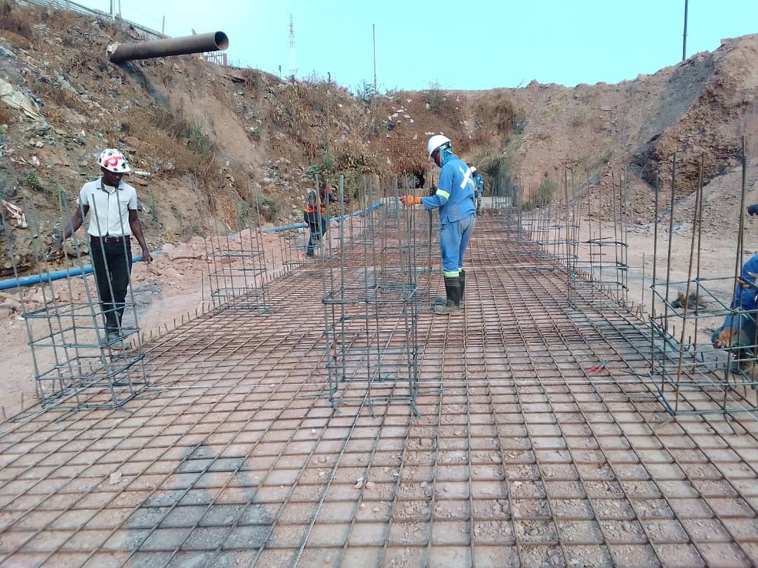 Béton — chantier MUSKA Engineering