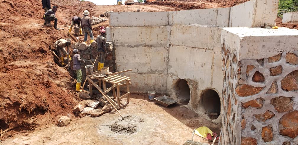 Égouttage — chantier MUSKA Engineering