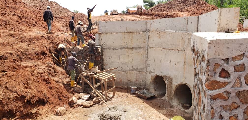 Égouttage — chantier MUSKA Engineering