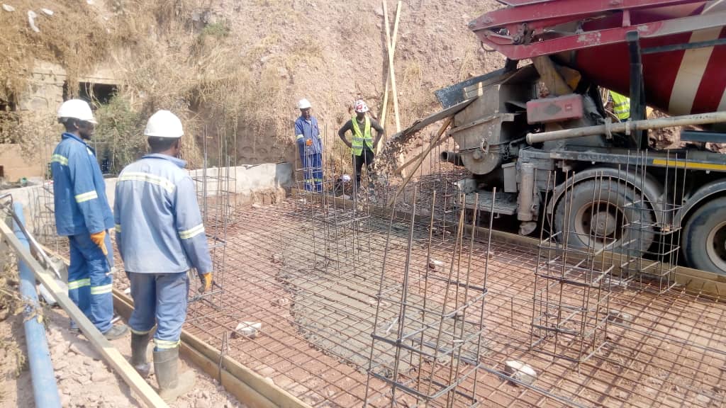 Égouttage — chantier MUSKA Engineering