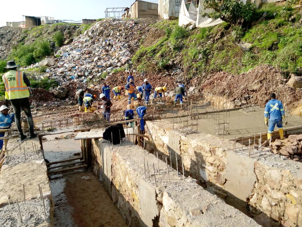 Génie civil — chantier MUSKA Engineering